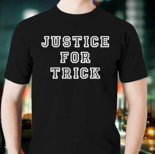 carmelo hayes justice for trick shirtss