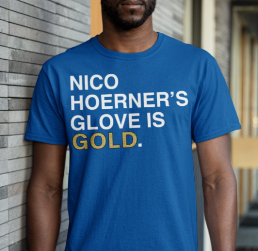 nico hoerners glove is gold shirtss